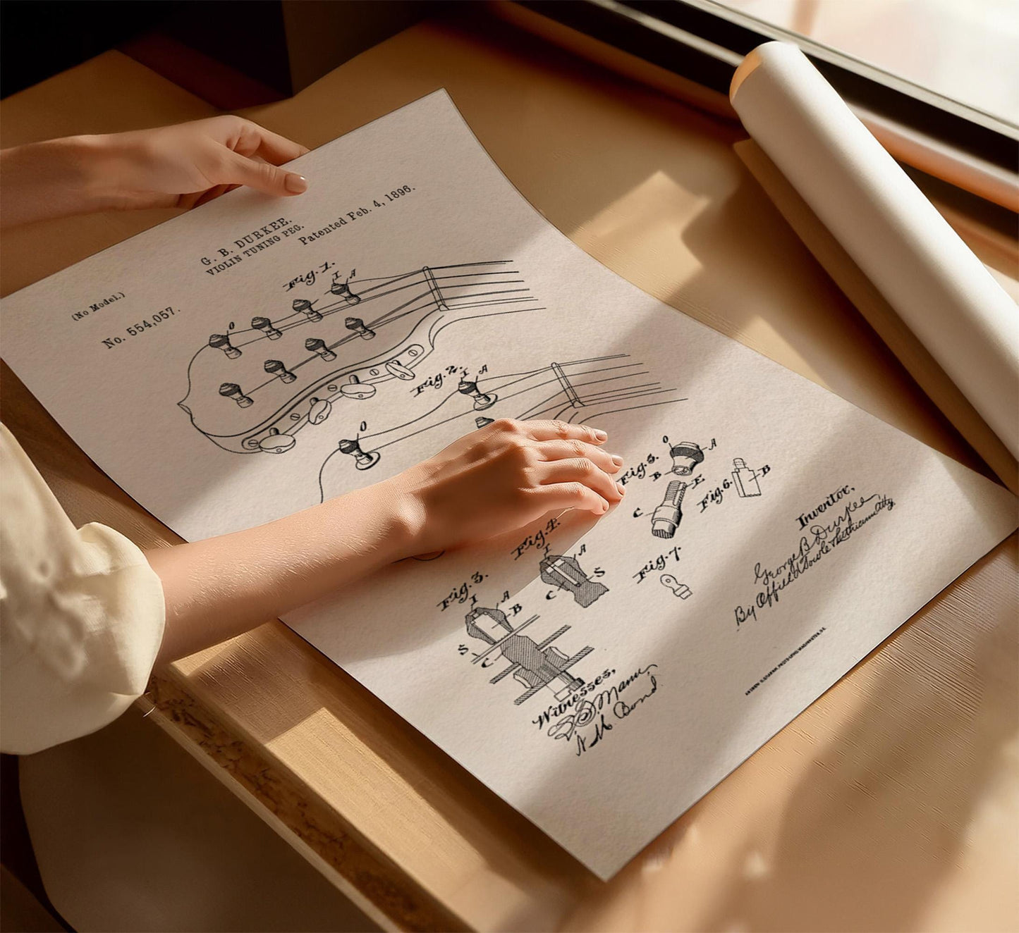 Violin Tuning Patent