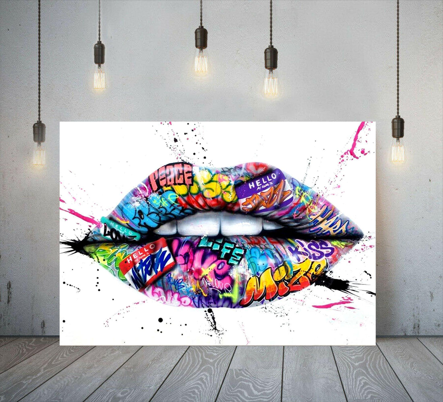 Graffiti Lips