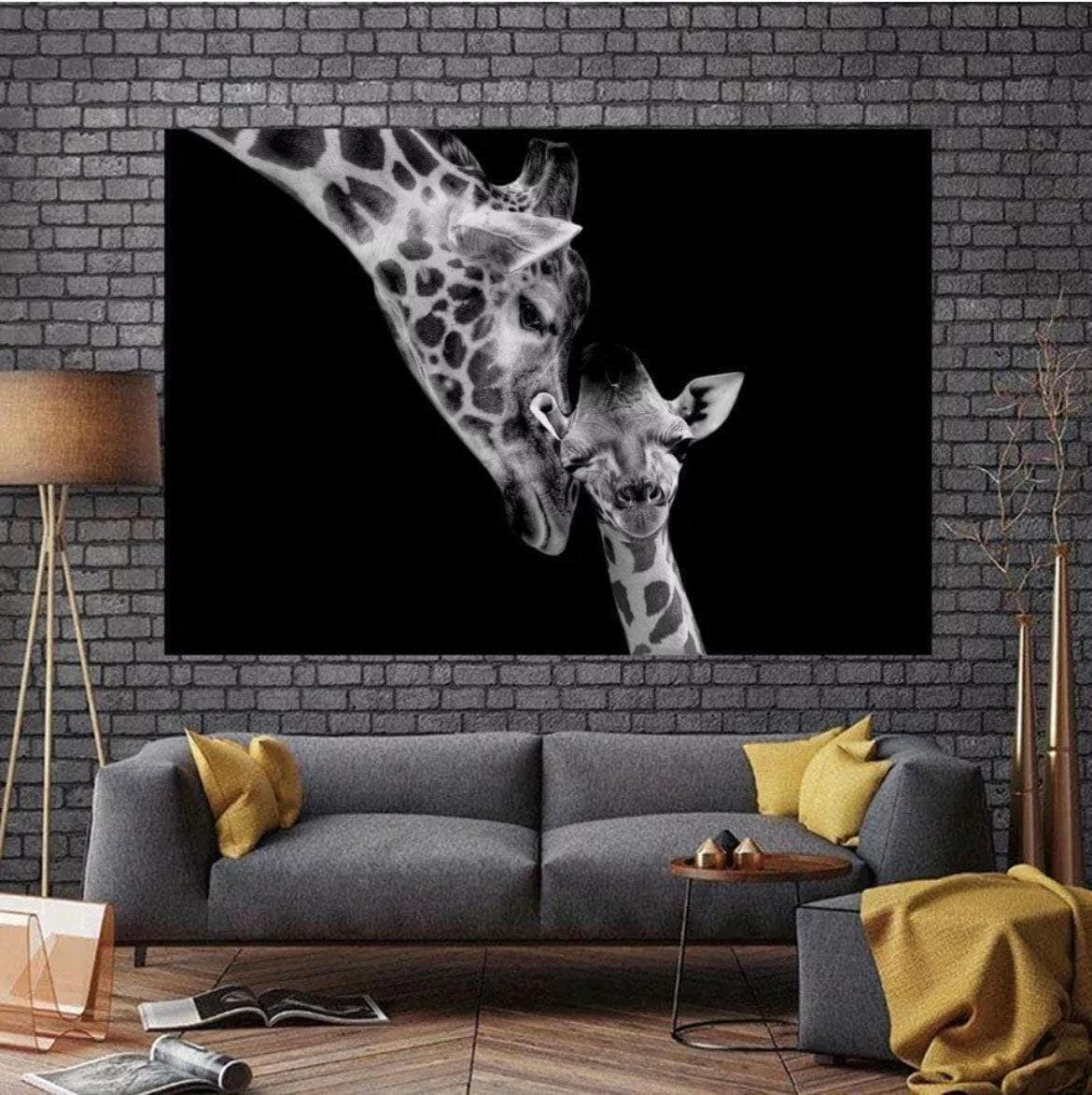 Giraffes Mum and Baby