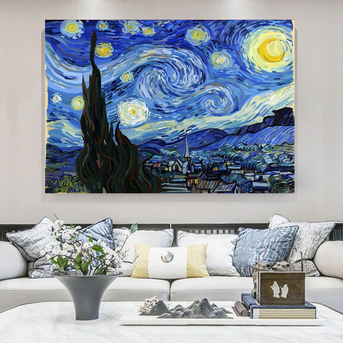 Van Gogh Starry Night Style