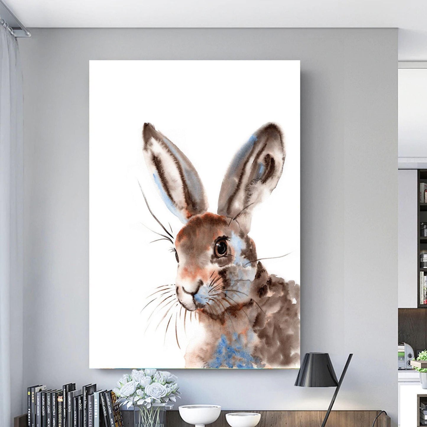 Rabbit Watercolour