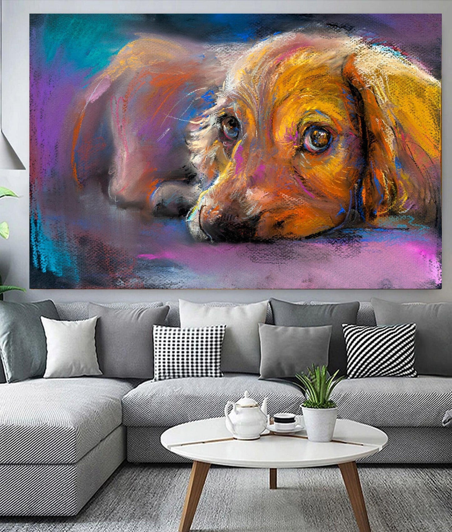 Dog Pastel