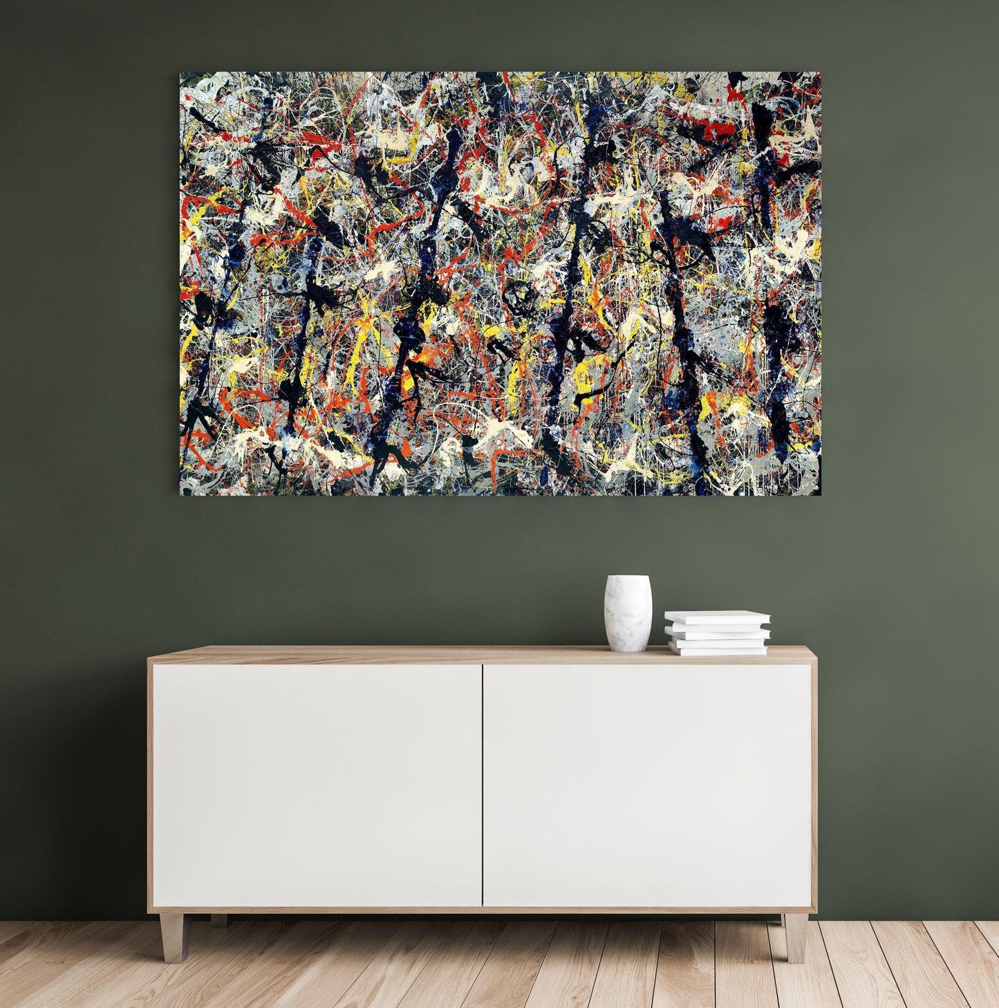 Jackson Pollock Convergence