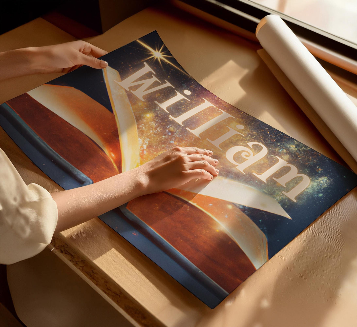 Personalised Name Spell Book