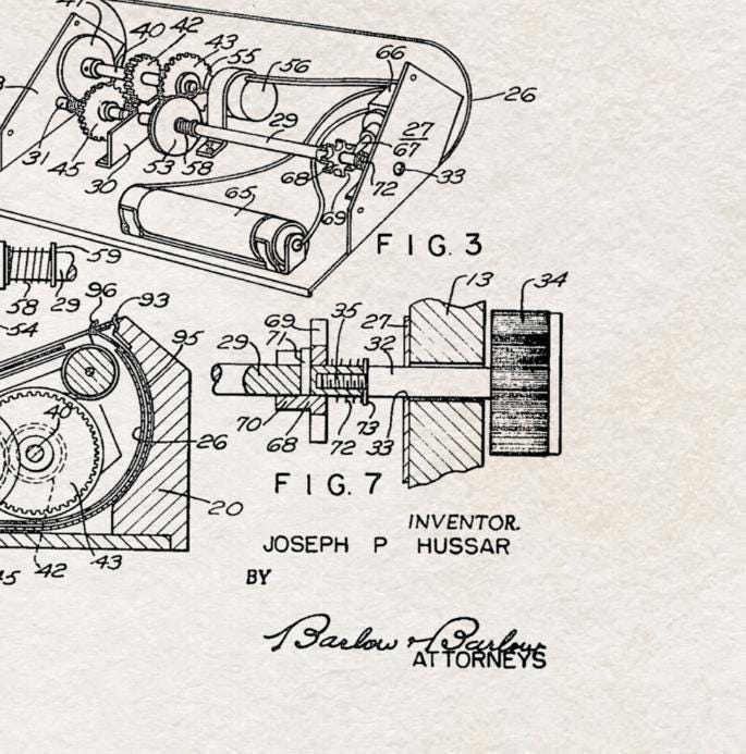 Desktop Calendar Patent