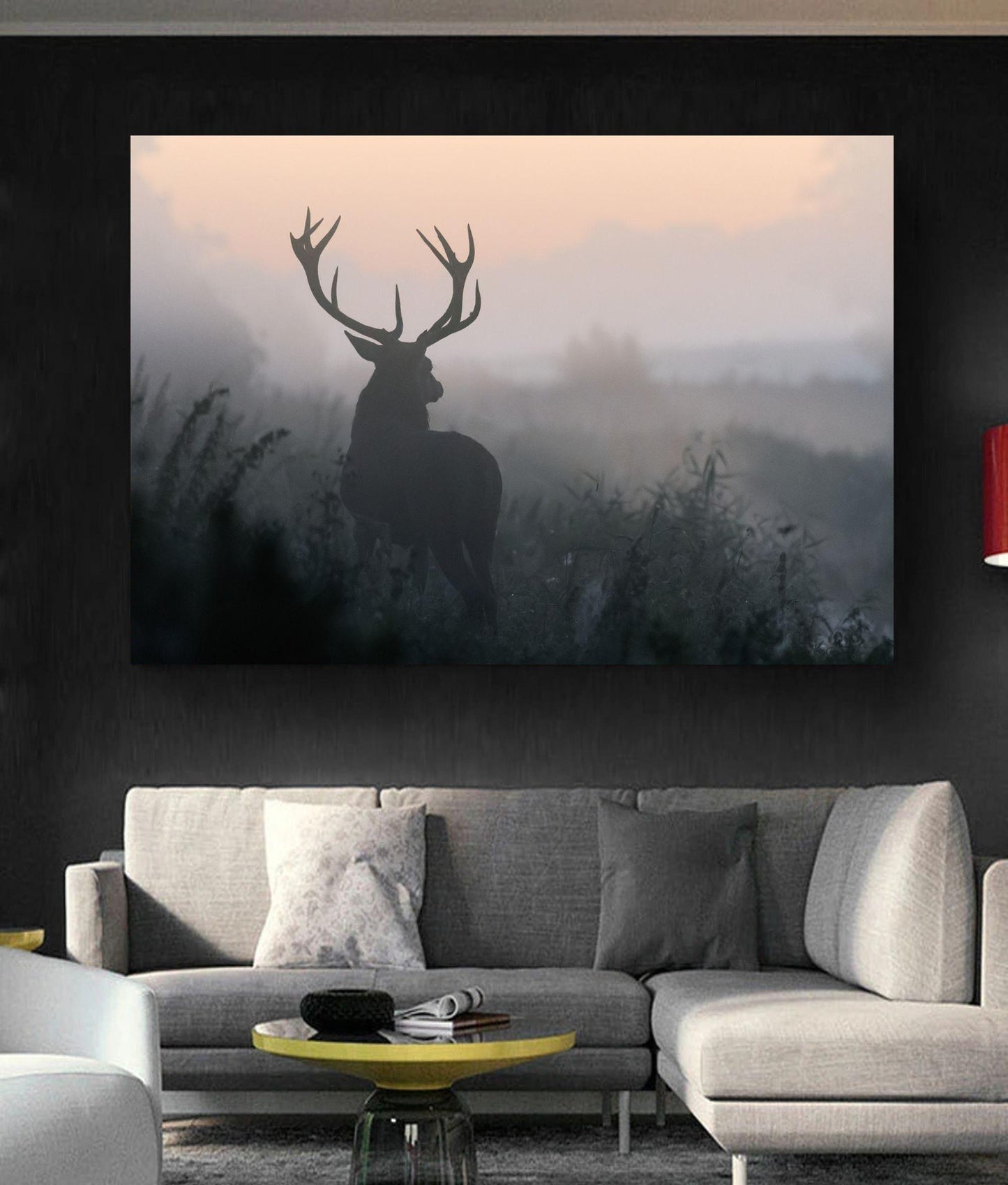 Stag in the Mist