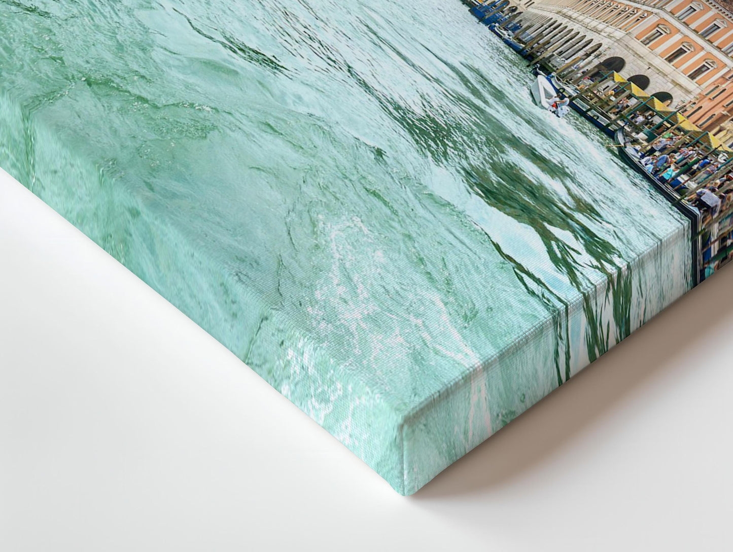 a painting of a boat in a body of water