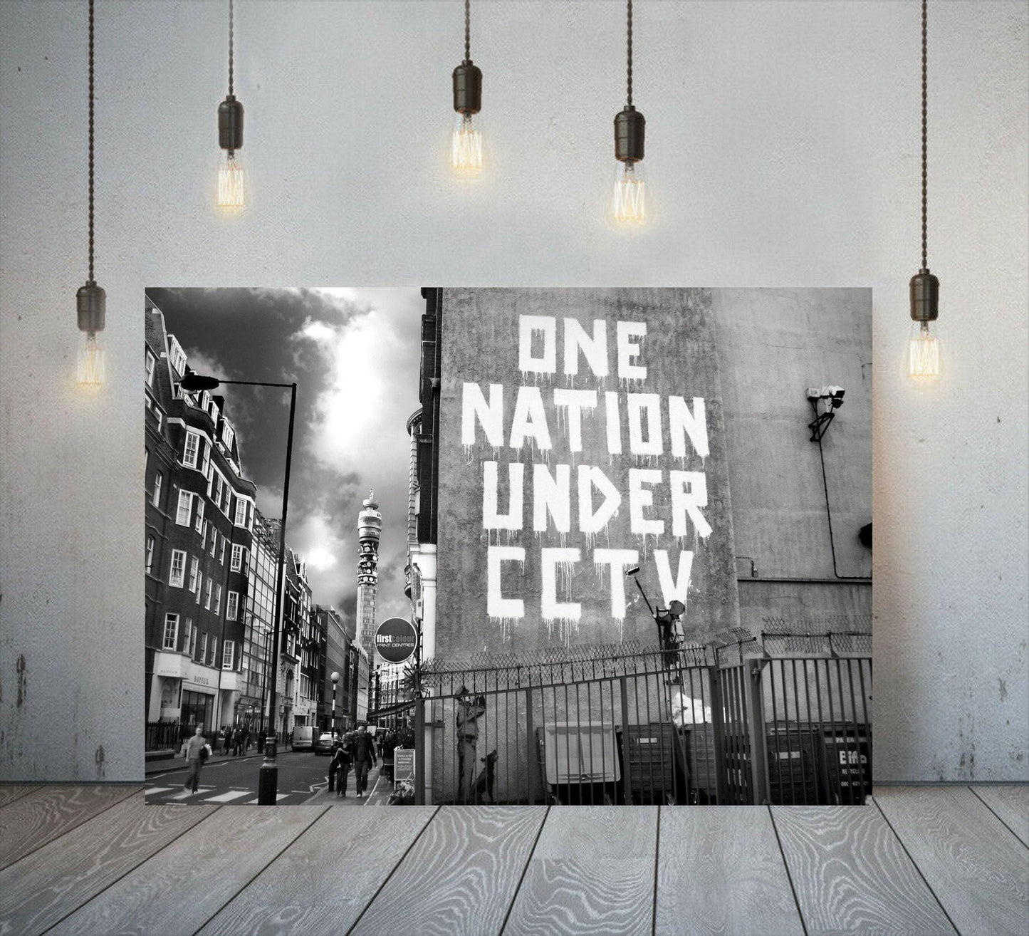 Banksy One Nation Under CCTV