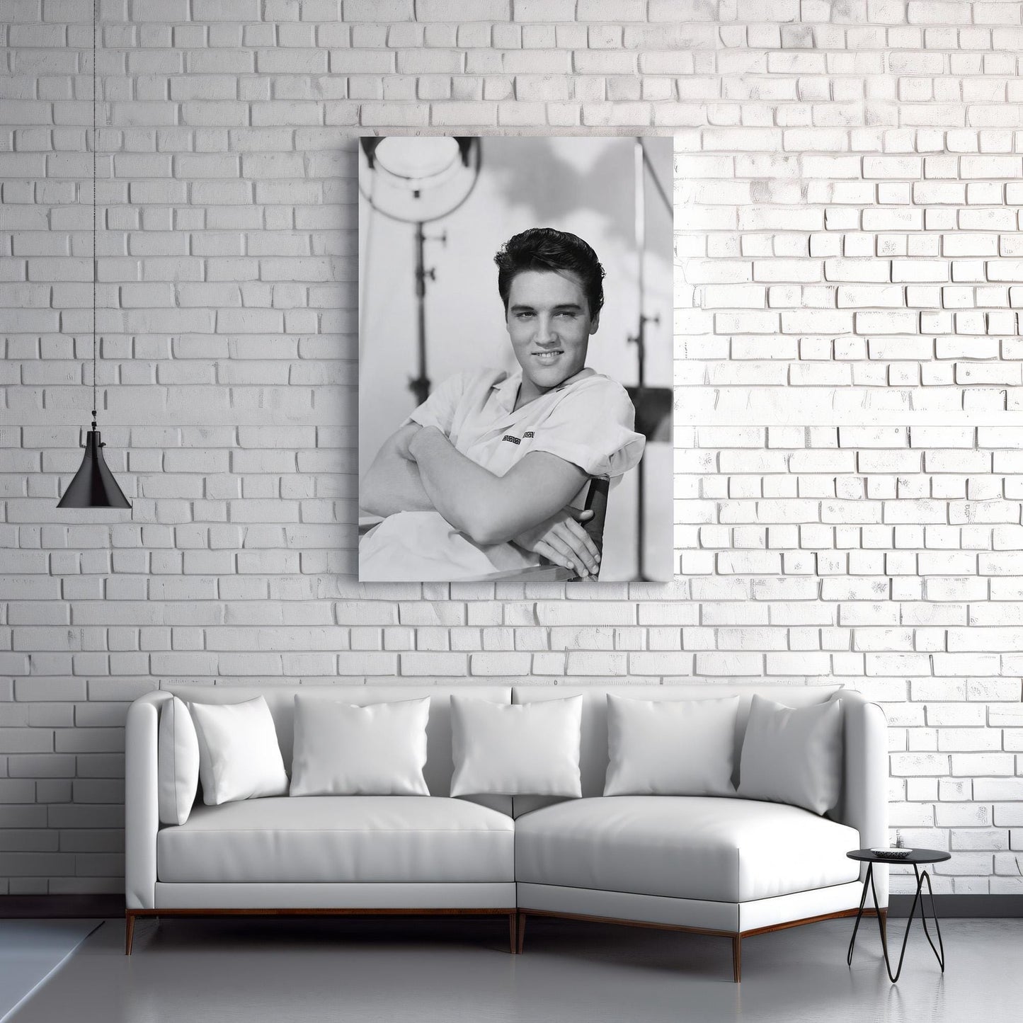 young elvis presley wall art