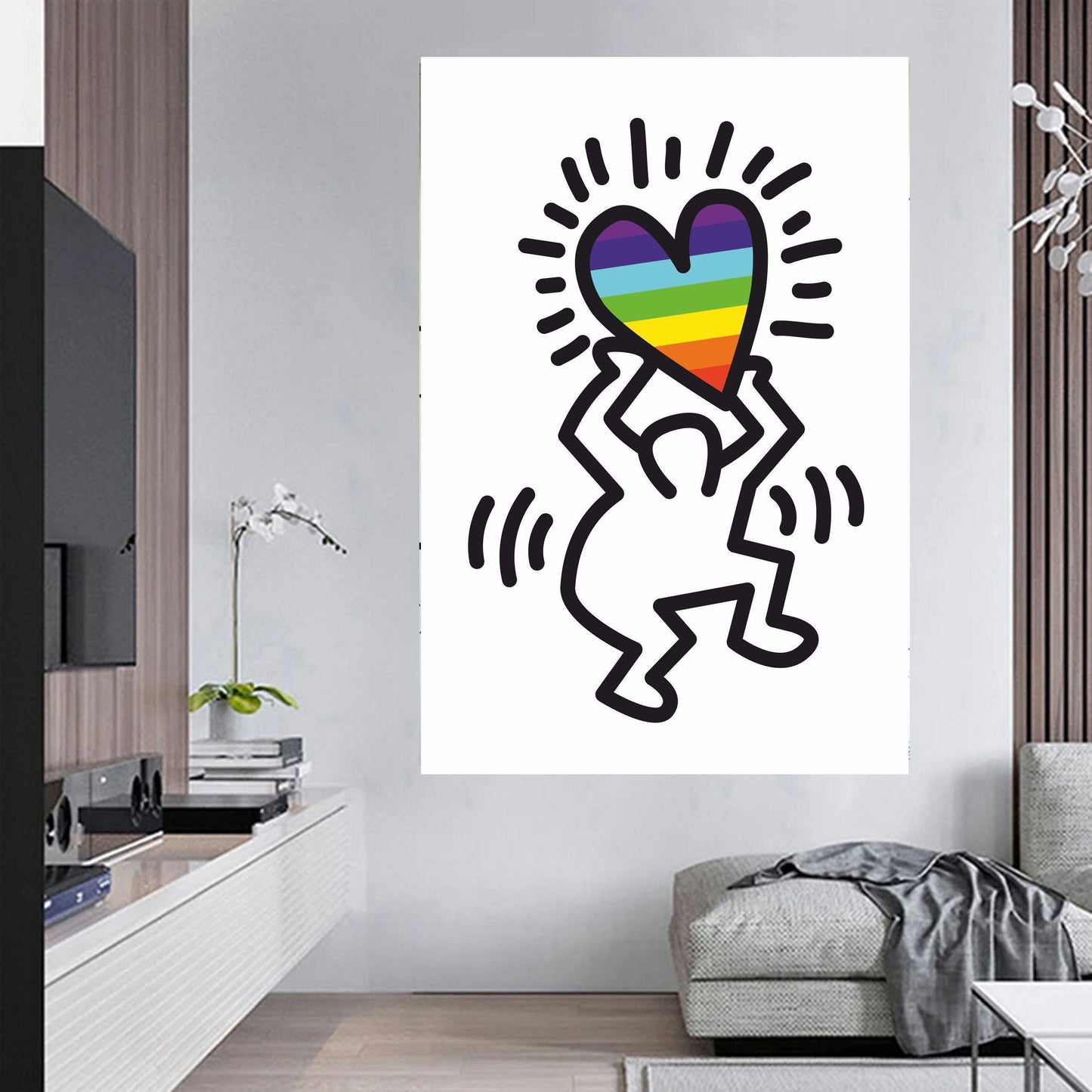 Rainbow Pride Heart