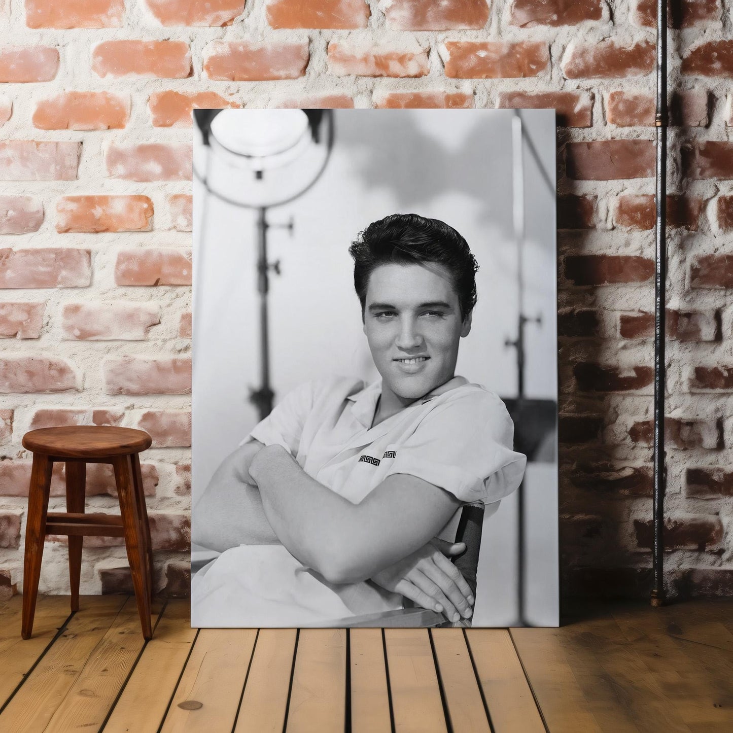 young elvis presley wall art