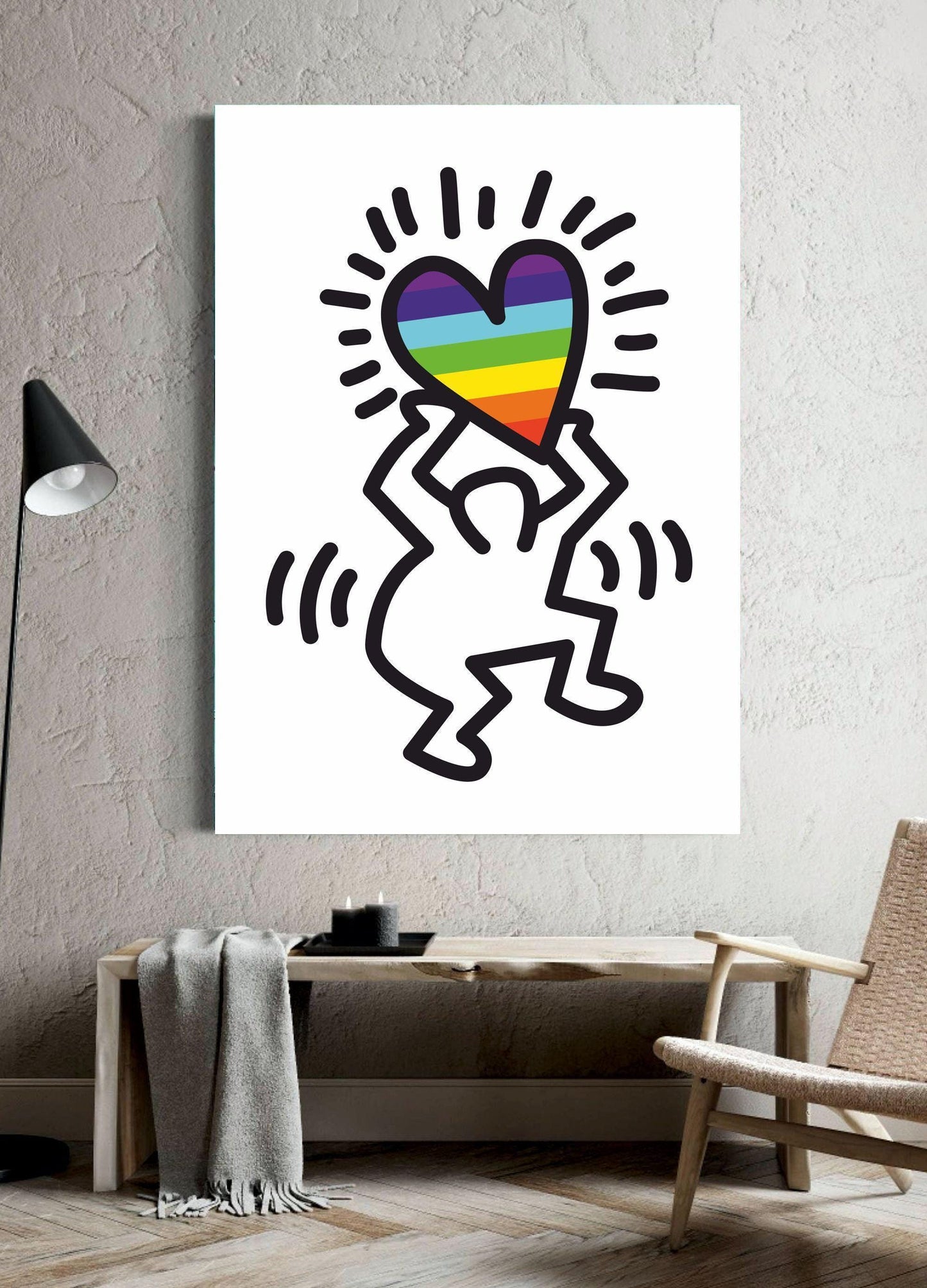 Rainbow Pride Heart