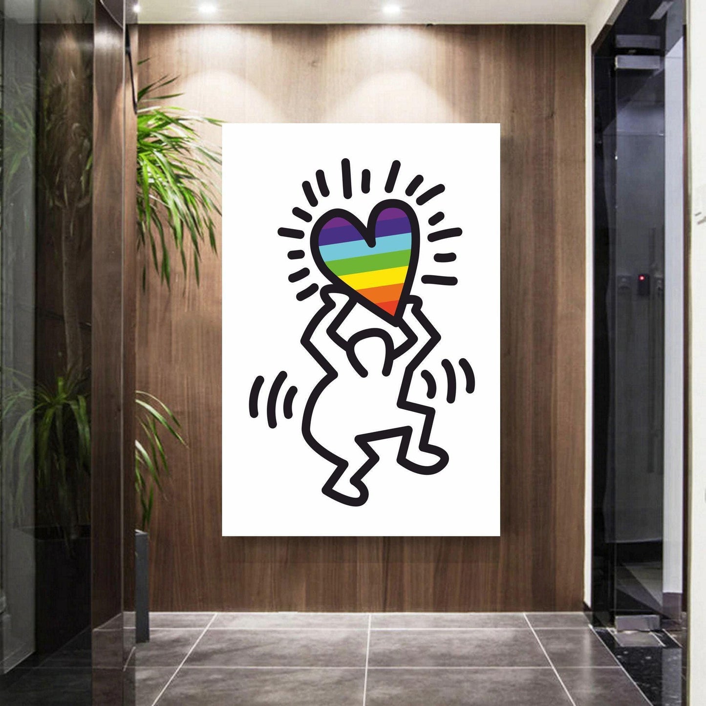 Rainbow Pride Heart