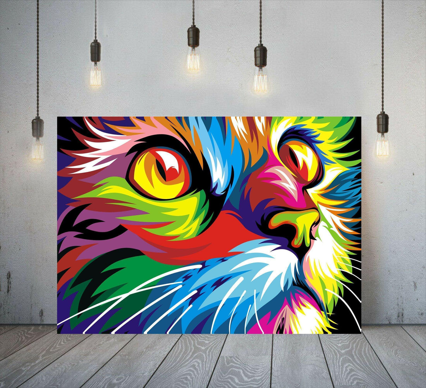 Colourful Cat