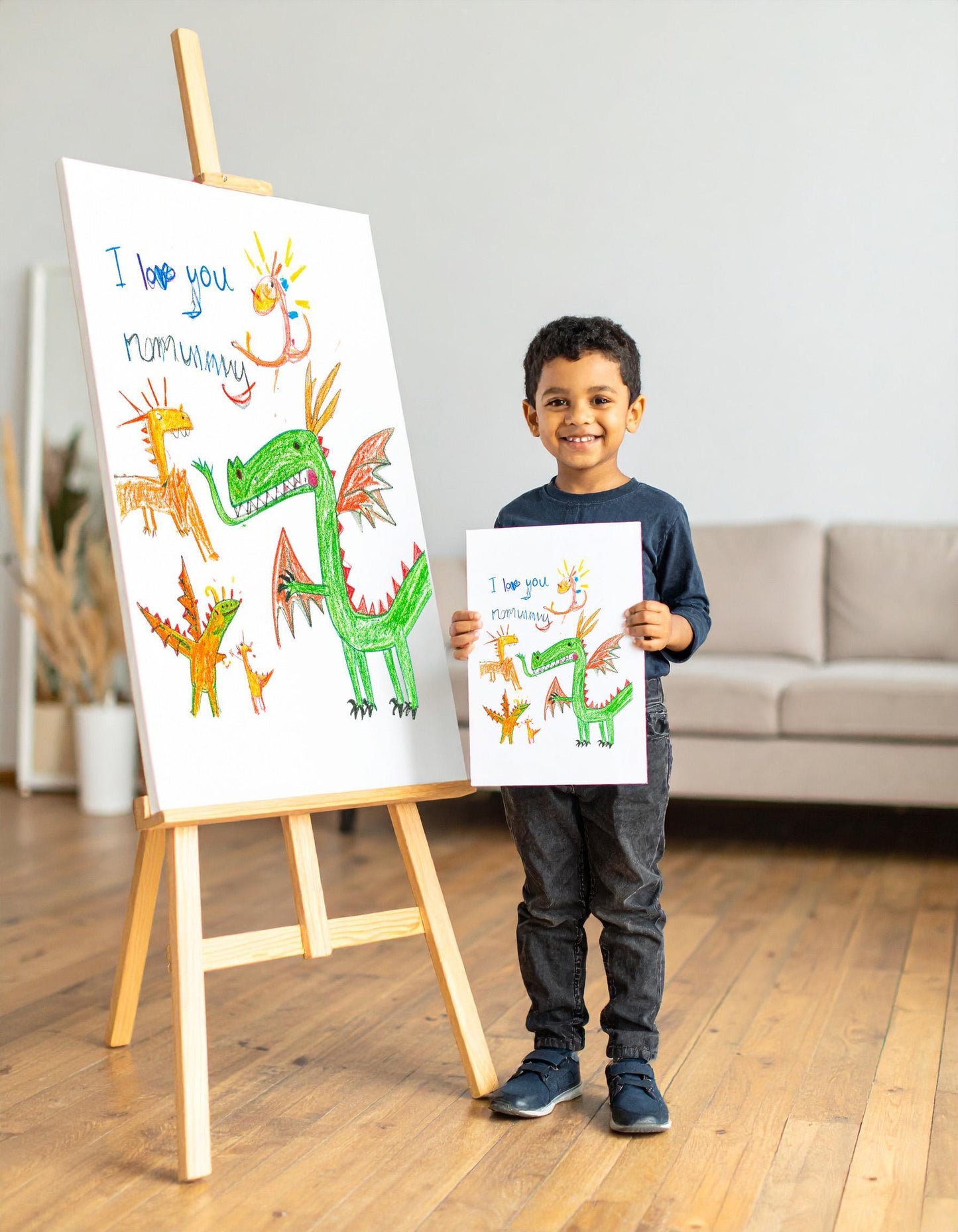 Your Child's Art on Canvas
