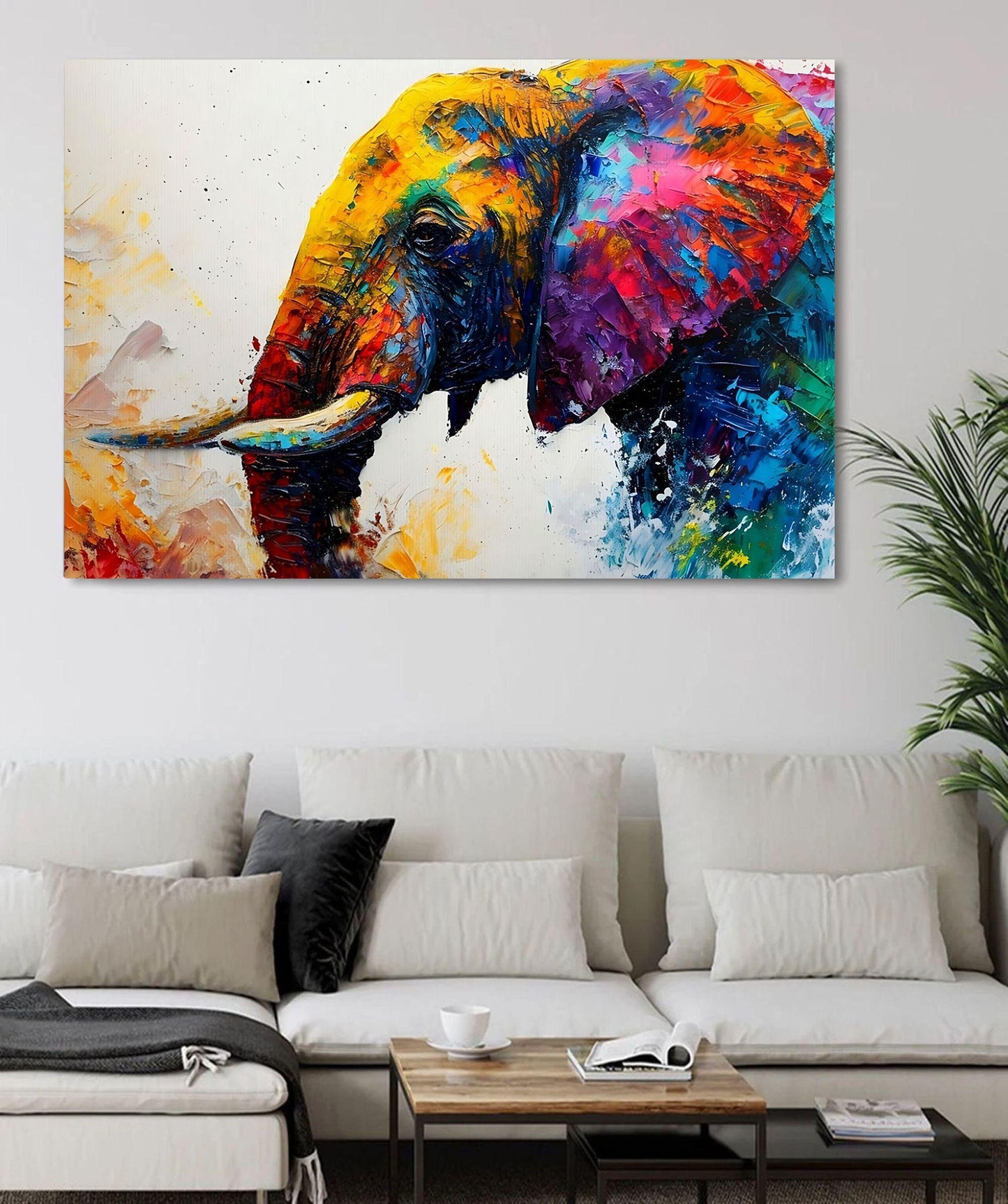 Elephant Colourful