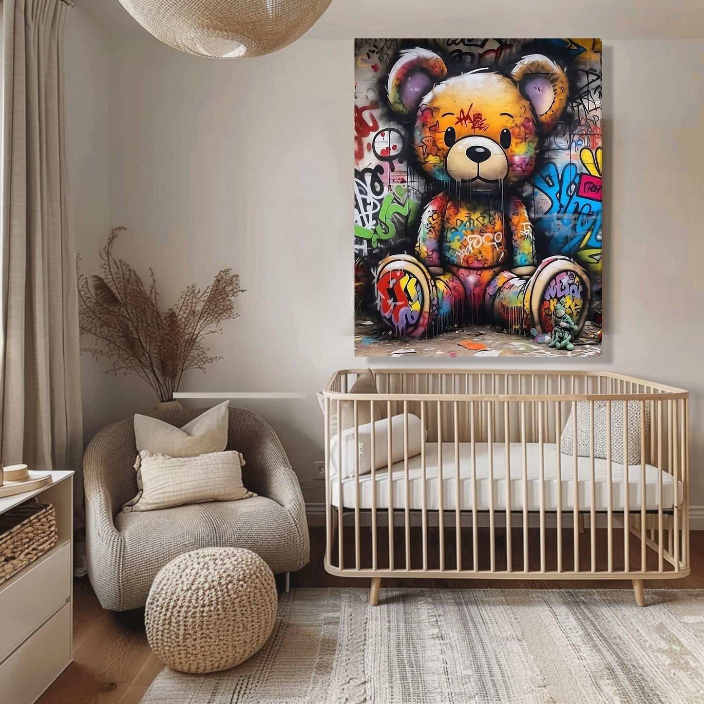 Graffiti Teddy Bear