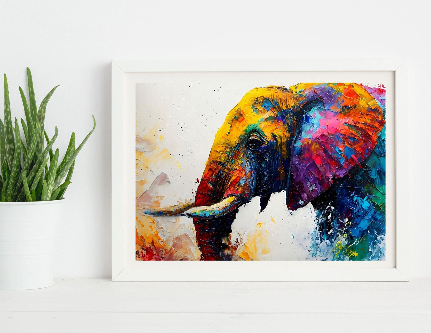 Elephant Colourful