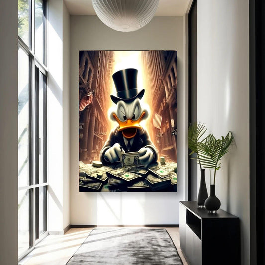 Pop Art Donald Duck Scrooge