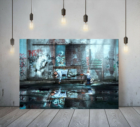 Banksy Cool Bench Blue
