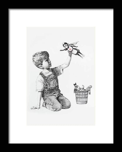 Banksy NHS Superhero