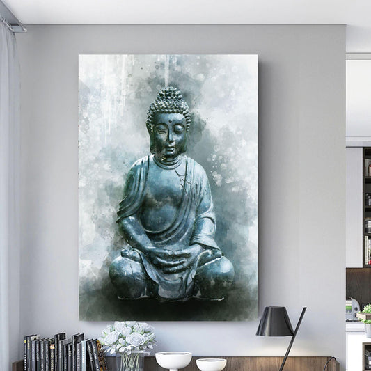 Buddha Spiritual Grey