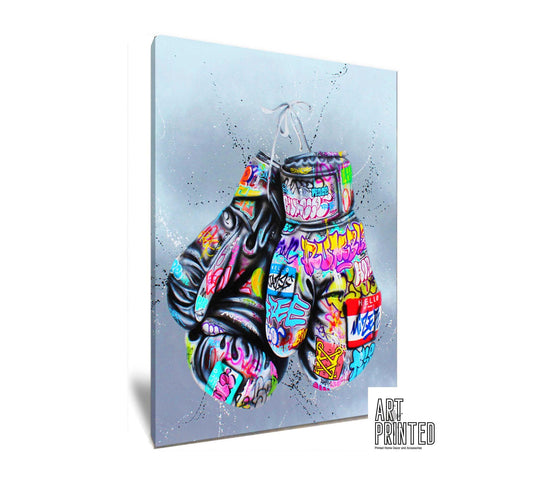 Boxing Gloves Graffiti