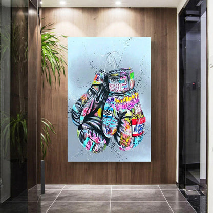 Boxing Gloves Graffiti