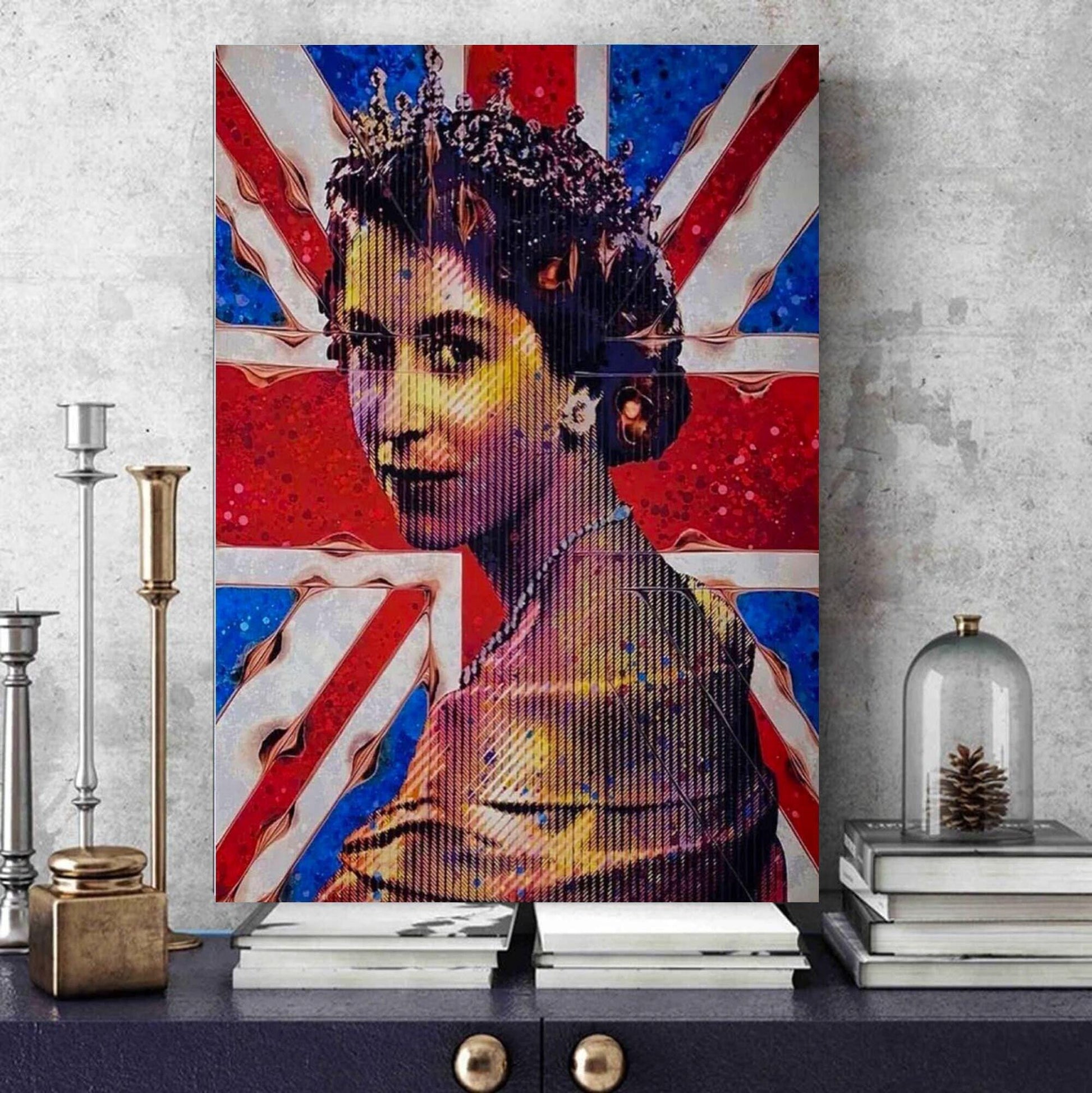 Queen Elizabeth Union Jack