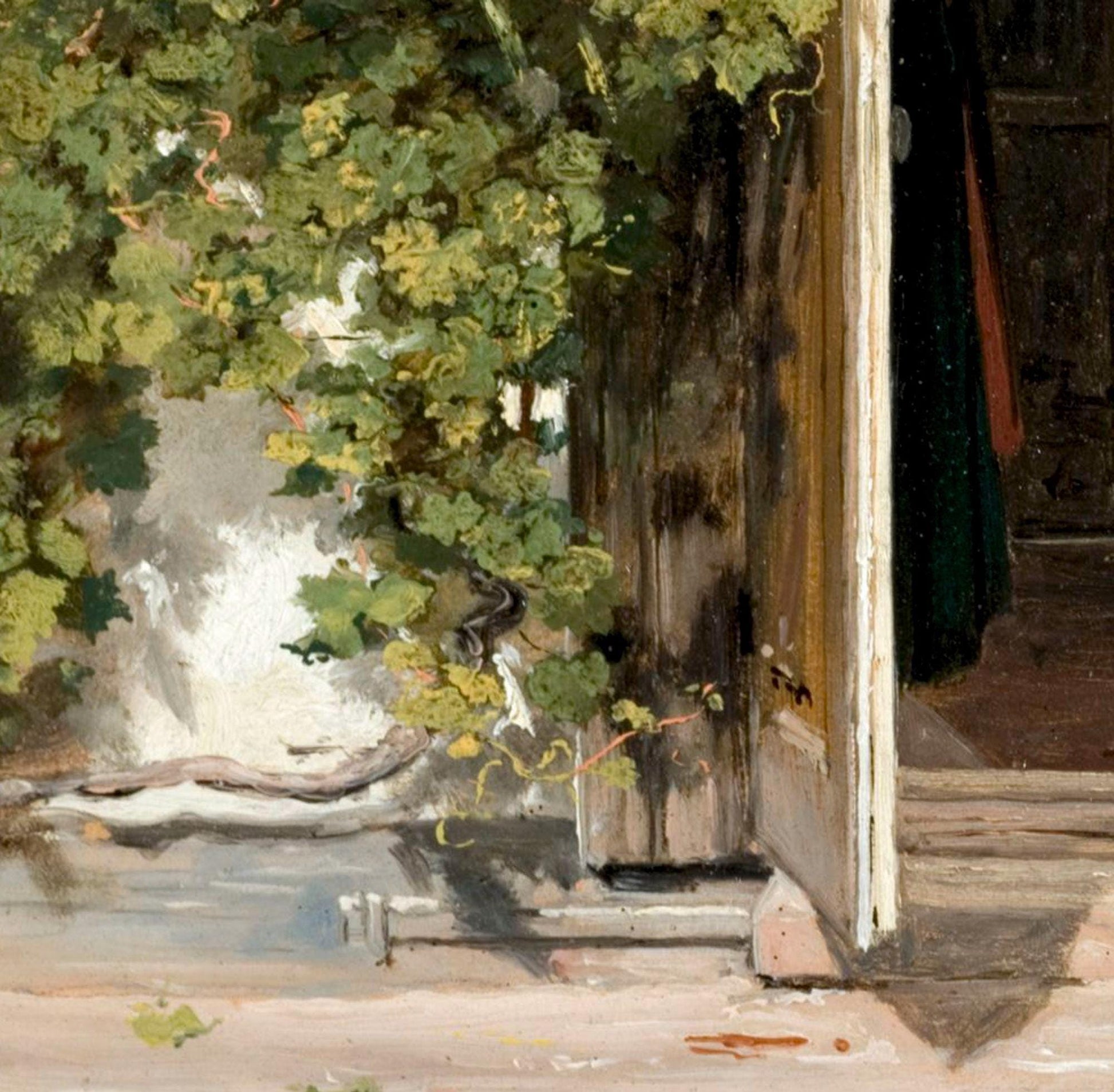 Rustic Danish Doorway Art