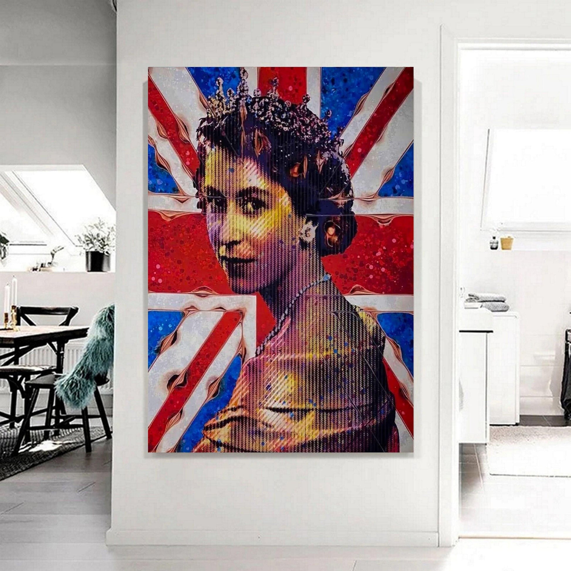 Queen Elizabeth Union Jack