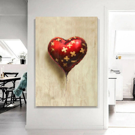 Red Love Balloon Heart