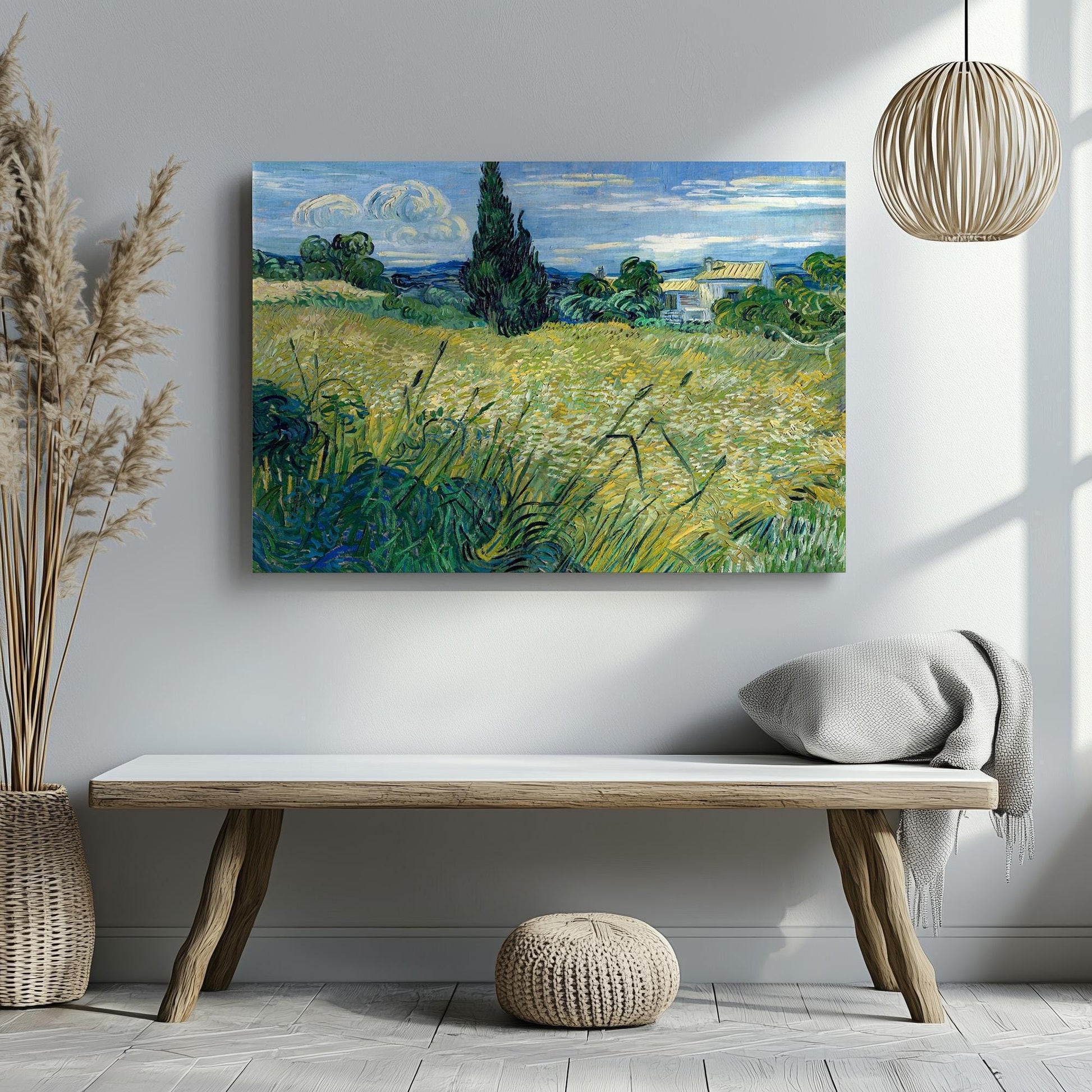 Van Gogh Green Wheat Field