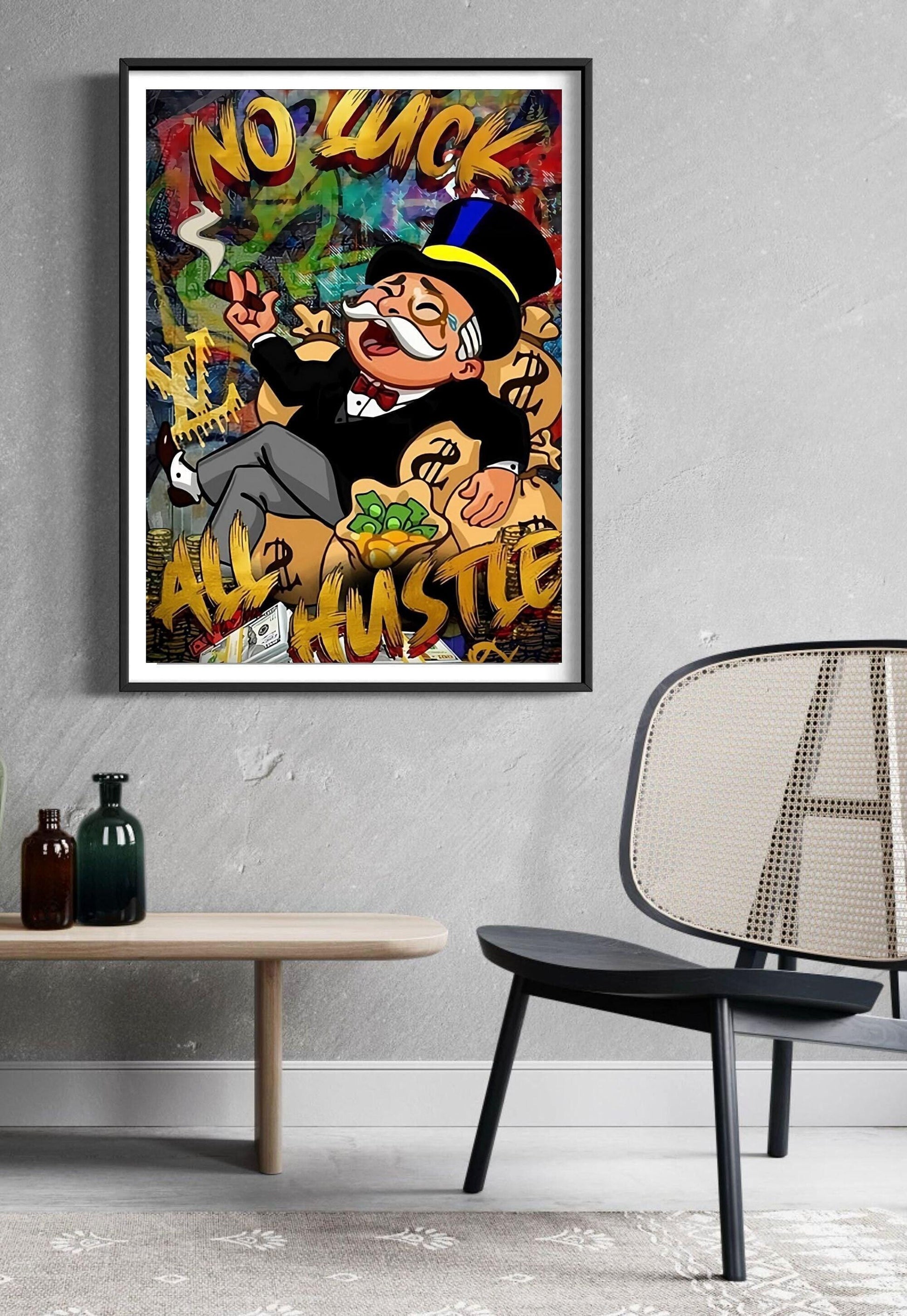 No Luck All Hustle Monopoly