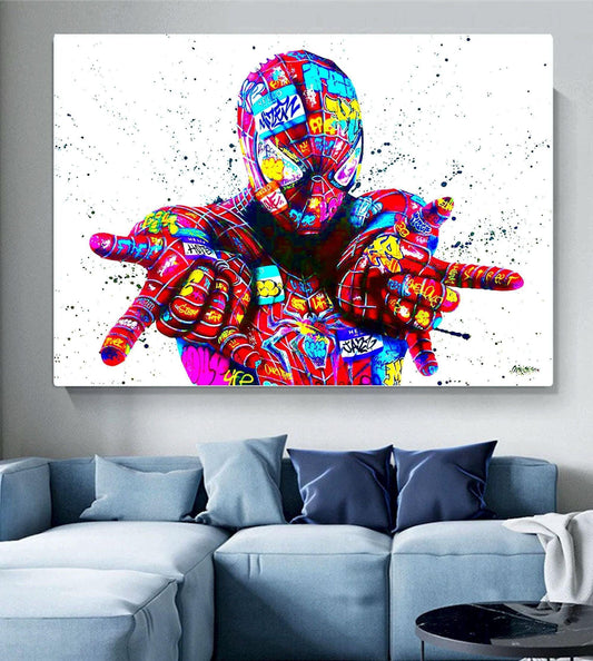 Spiderman Graffiti