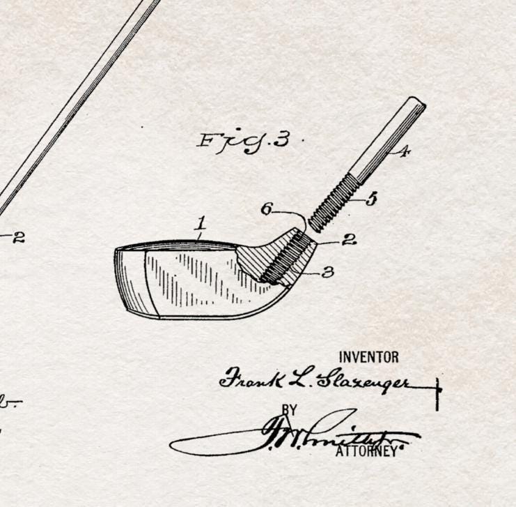 Golf Club Patent