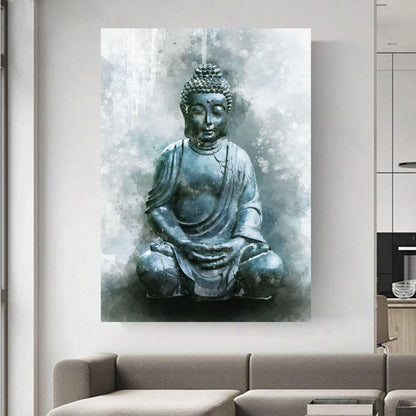 Buddha Spiritual Grey
