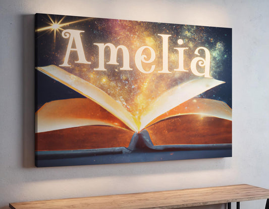 Personalised Name Spell Book