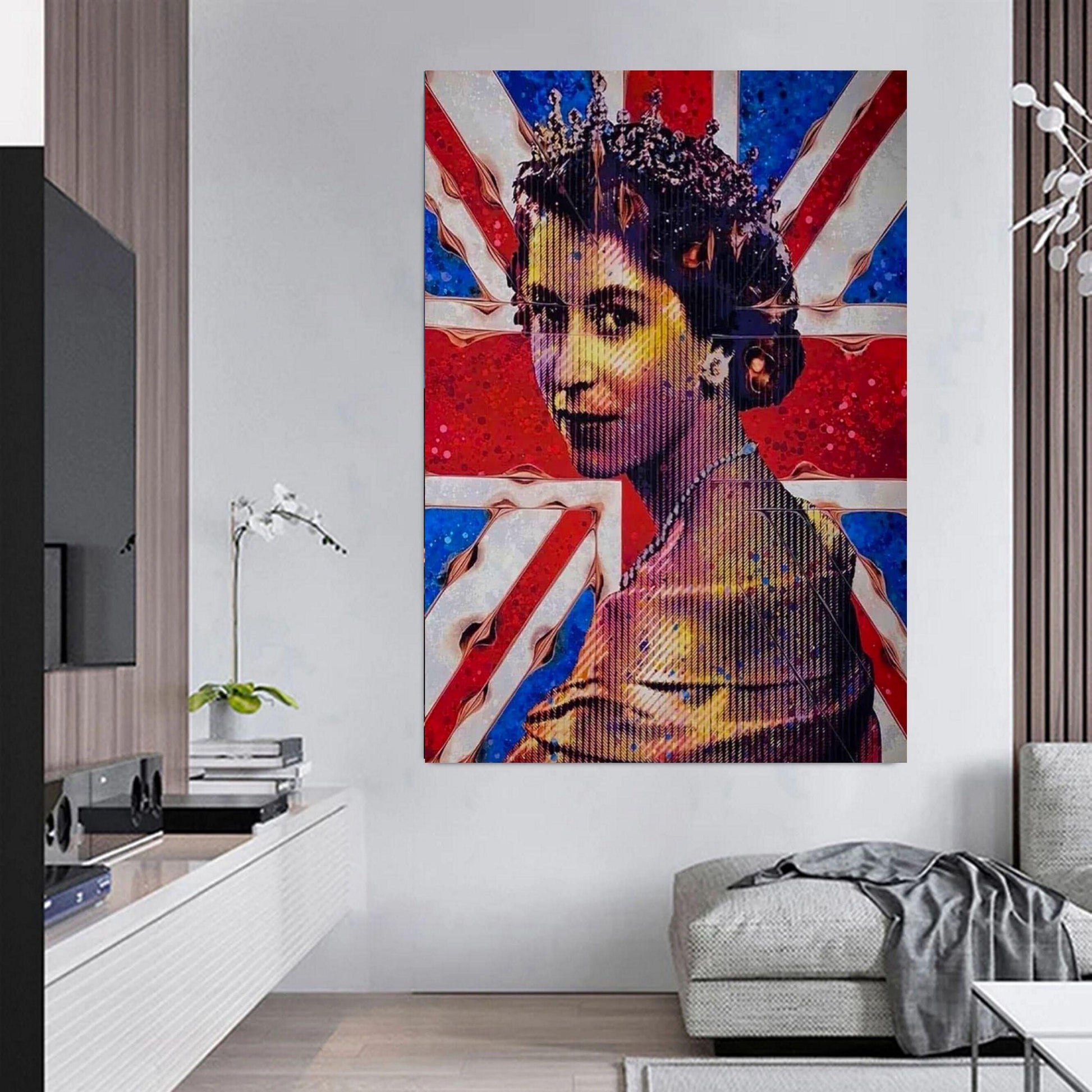 Queen Elizabeth Union Jack
