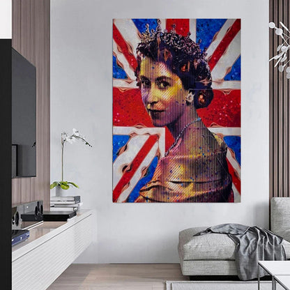 Queen Elizabeth Union Jack