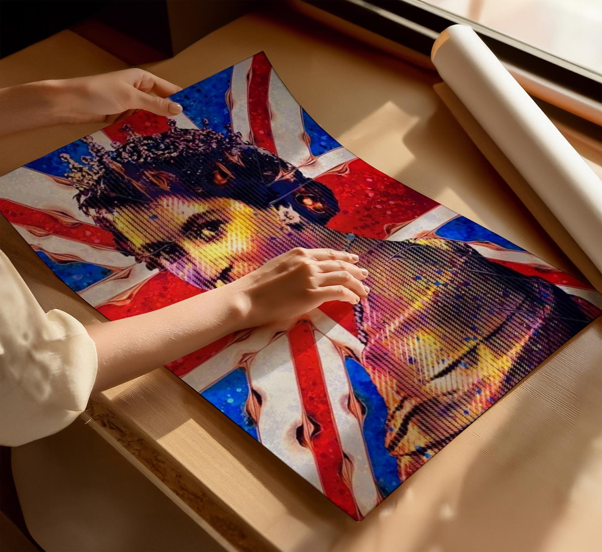 Queen Elizabeth Union Jack