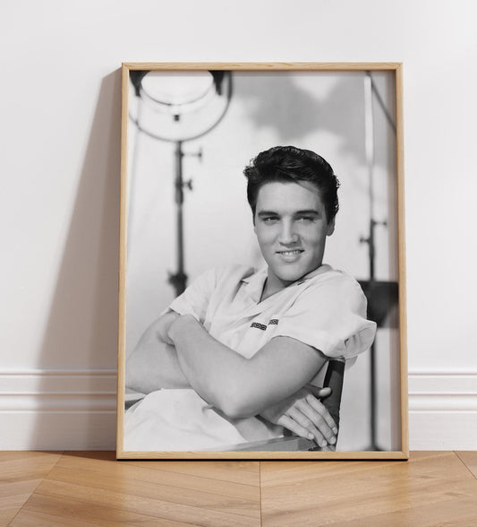 young elvis presley wall art