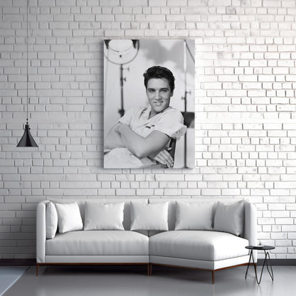 young elvis presley wall art