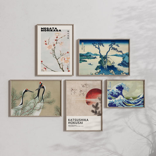 Set of 5 Japanese Gallery