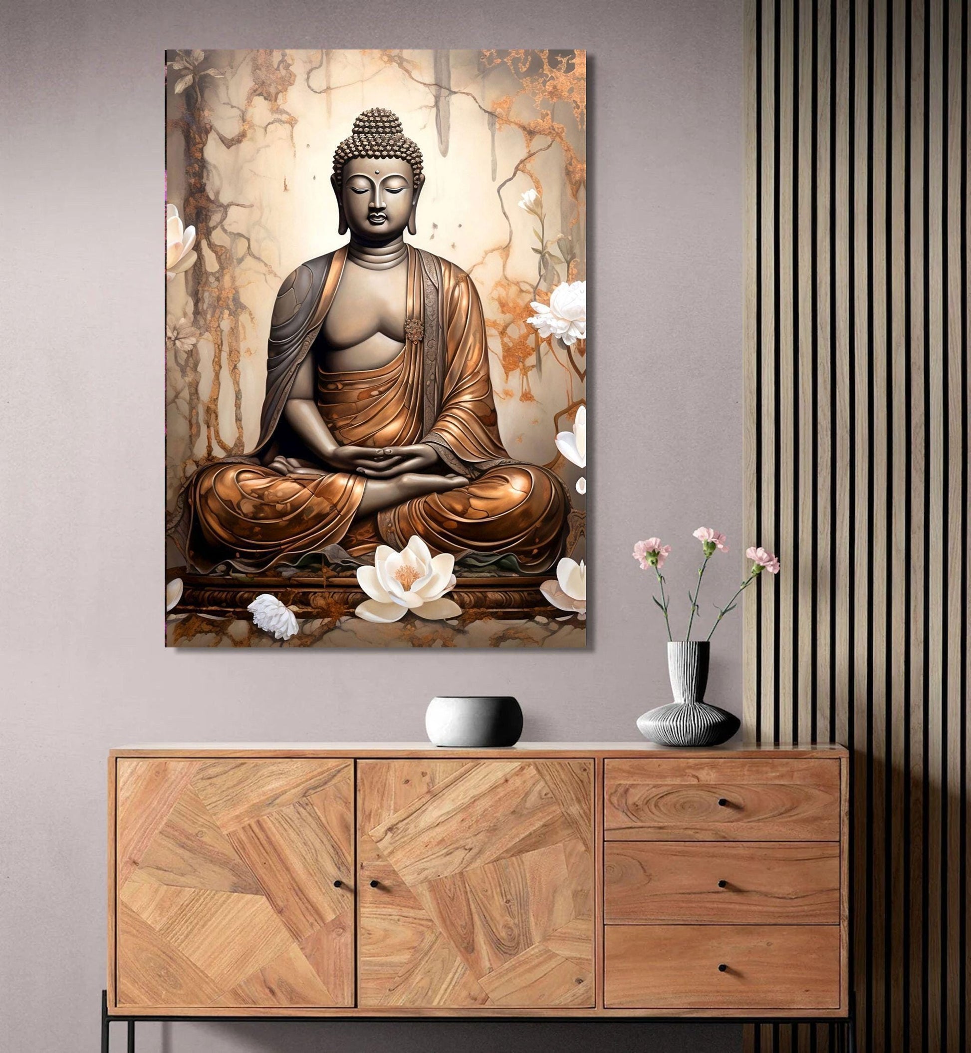 Buddha Spiritual Lotus Flower