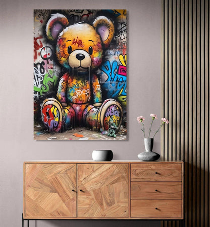 Graffiti Teddy Bear