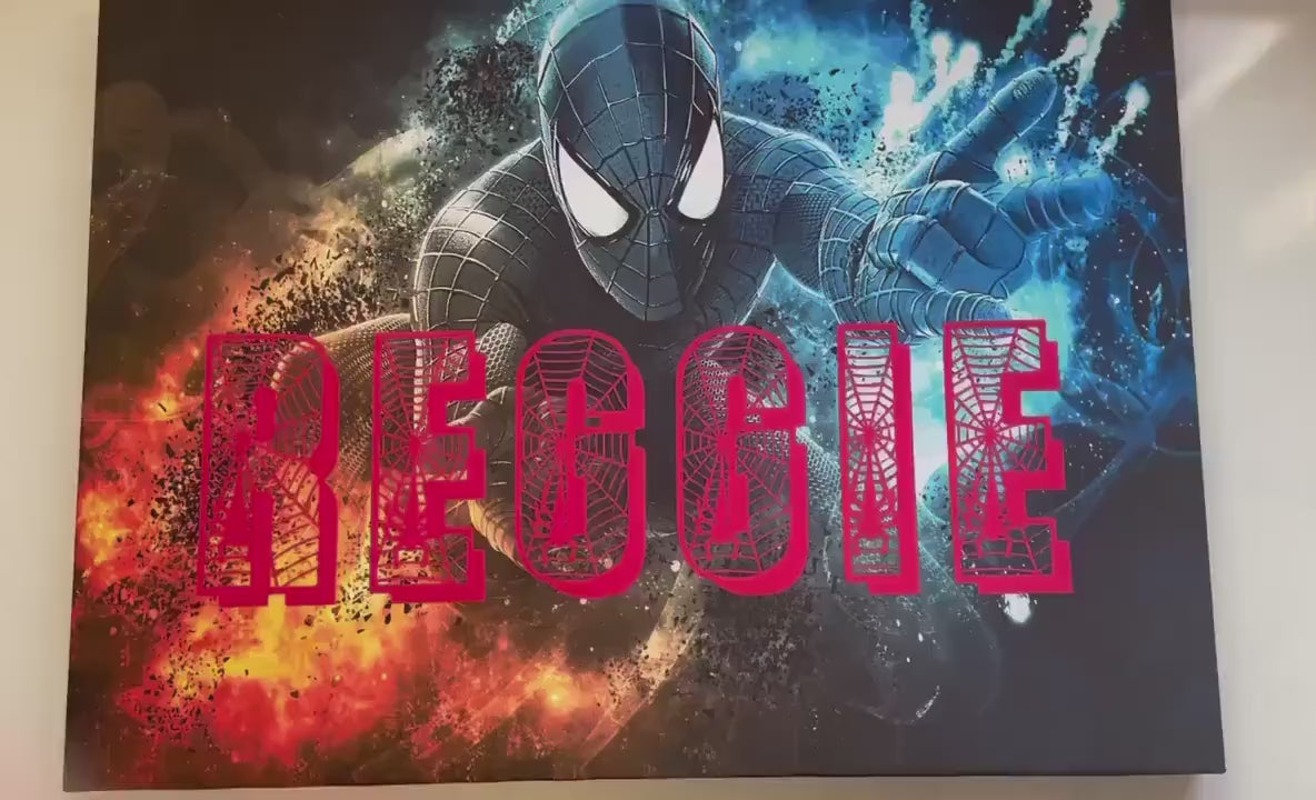 Personalised Spiderman