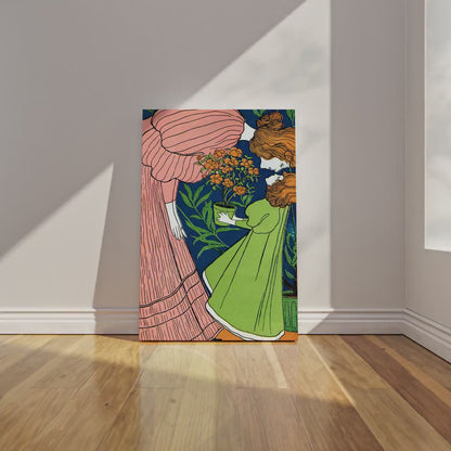 Mother Daughter Art Nouveau
