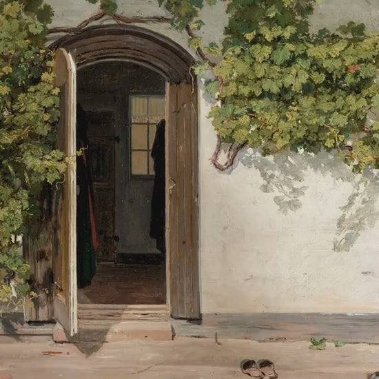 Rustic Danish Doorway Art
