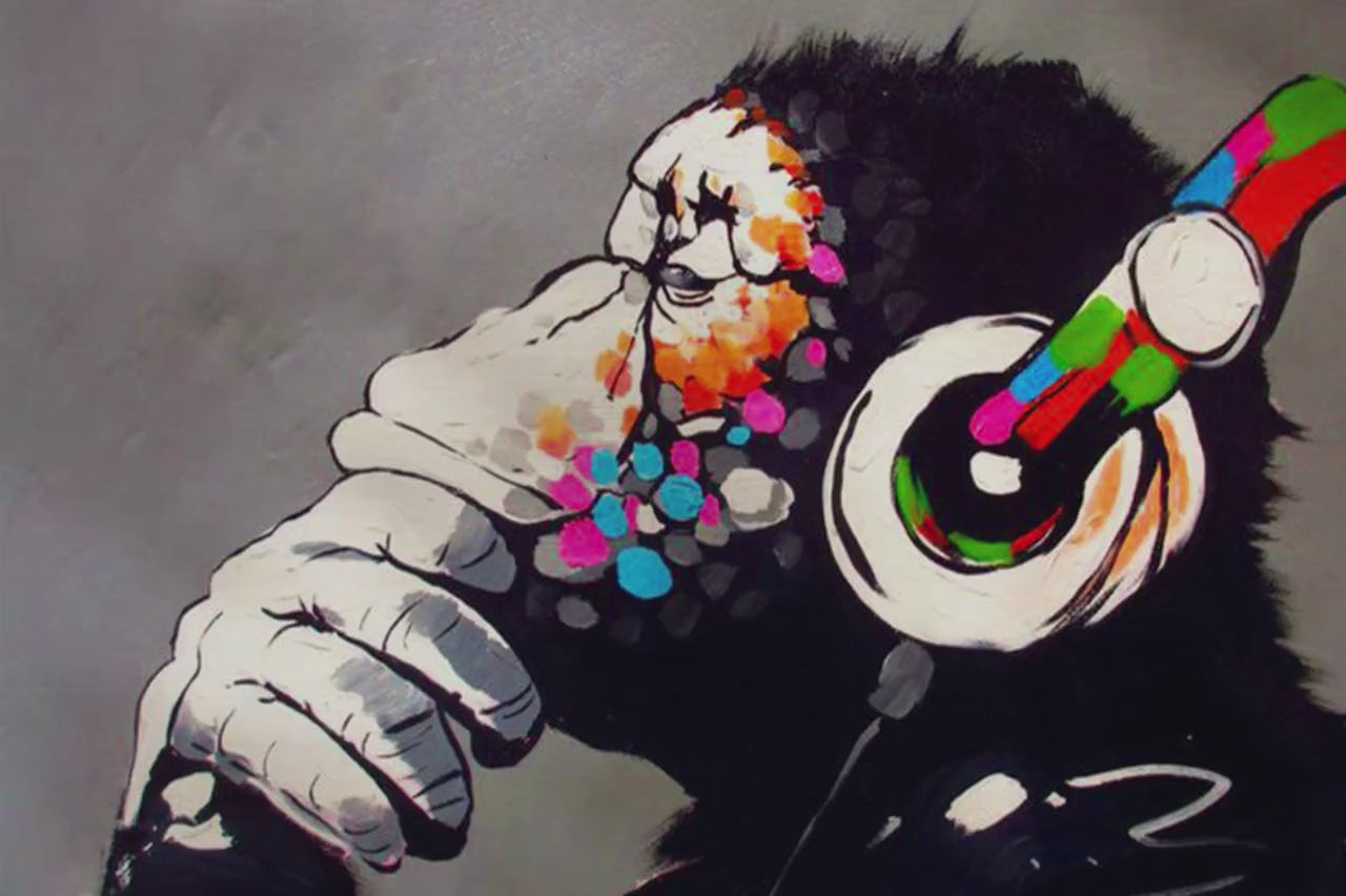 DJ Monkey Headphones